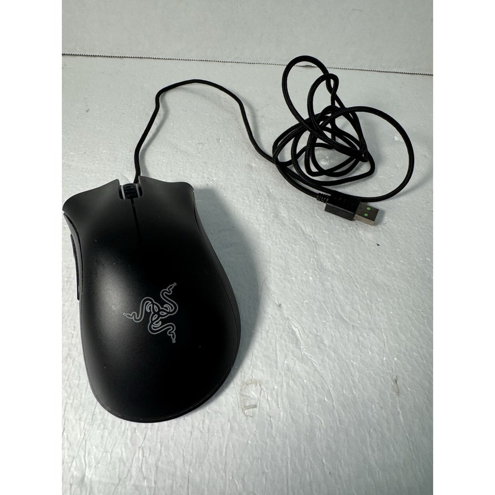 Razer DeathAdder Essential Gaming Mouse with‎ 6400 DPI Optical Sensor - Black
